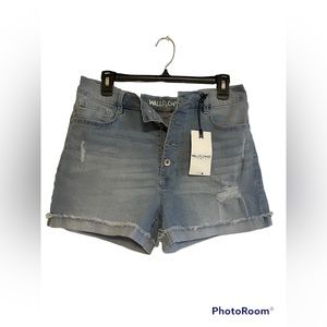 New women’s Wallflower Eco friendly destressed jeans size 11/30